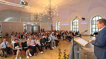 Feierliche Zeugnisübergabe in Erlangen am 19. Juli 2023