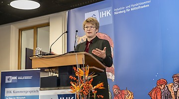 IHK-Kammergespräch mit Prof. Dr. Veronika Grimm