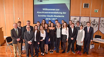 Abschlussveranstaltung der Schöller-Azubi-Akademie 2017
