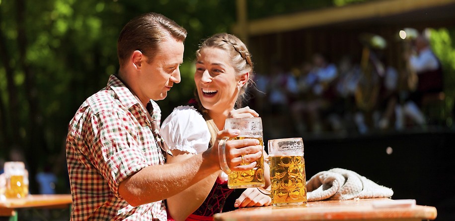 Freizeit Franken Bier Biergarten Gaststätte Gemütlichkeit