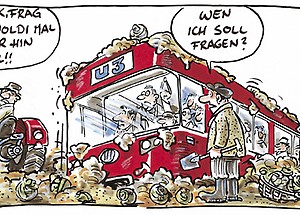 Cartoon WiM 2005|11 – Es fährt ein Zug ins Knoblauchsland