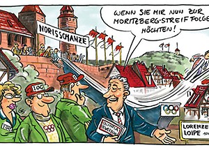 Cartoon WiM 2007|05 – Sporthochburg Nürnberg