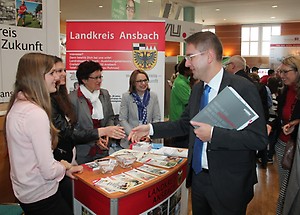 Ausbildungsstellenbörse Ansbach 24. März 2015 014