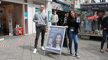 Pop-Up Store für Berufsausbildung in Nürnberg