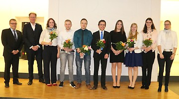 Feierliche Zeugnisübergabe in Ansbach am 13. März 2018