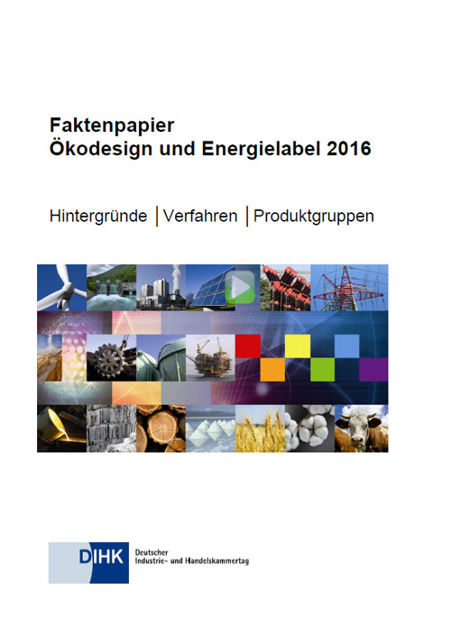 Faktenpapier Ökodesign und Energielabel 2016