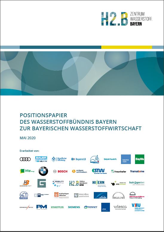 Positionspapier des Wasserstoffbündnis Bayern zur bayerischen Wasserstoffwirtschaft