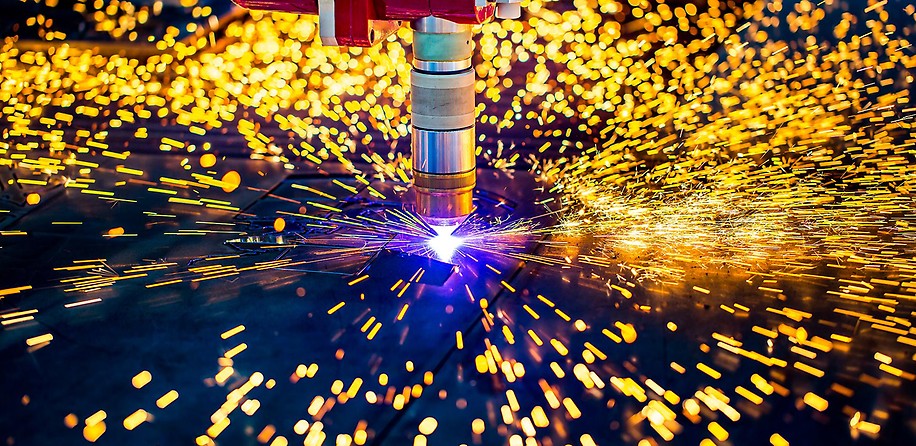 Laser Plasma Cutting Industrie Metallverarbeitung