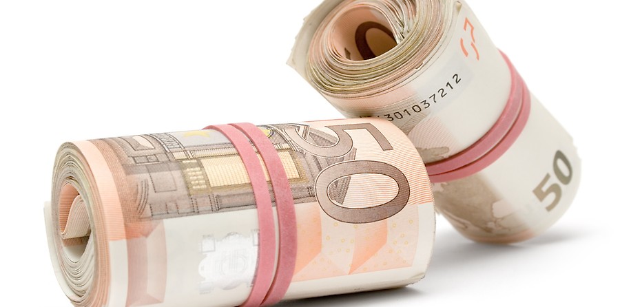 Bargeld Rolle Scheine 50 Euro