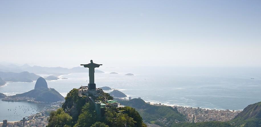 Brasilien Christusstatue Rio de Janeiro