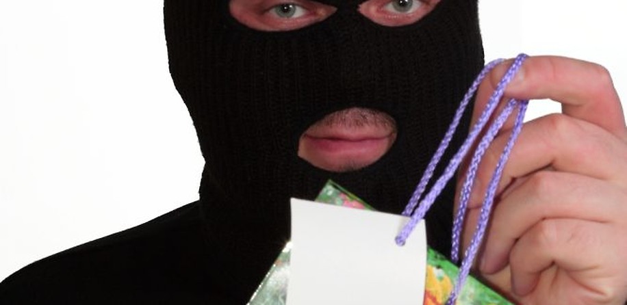 Guerilla Kriminalität Maske Tüte Geschenk