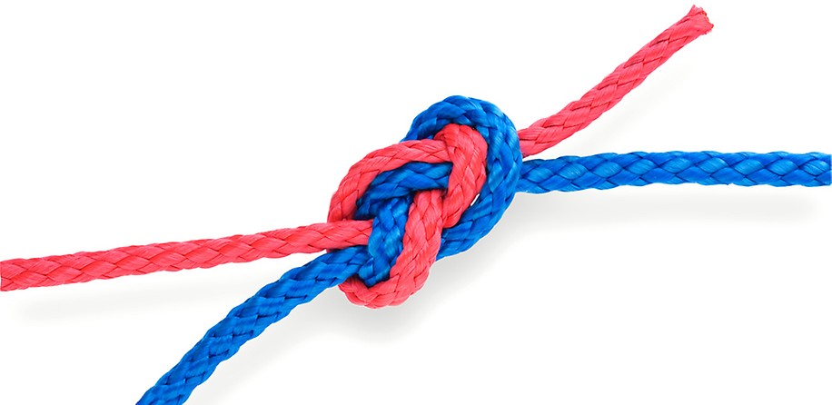 Seile Knoten Zusammenhalt Verbindung
