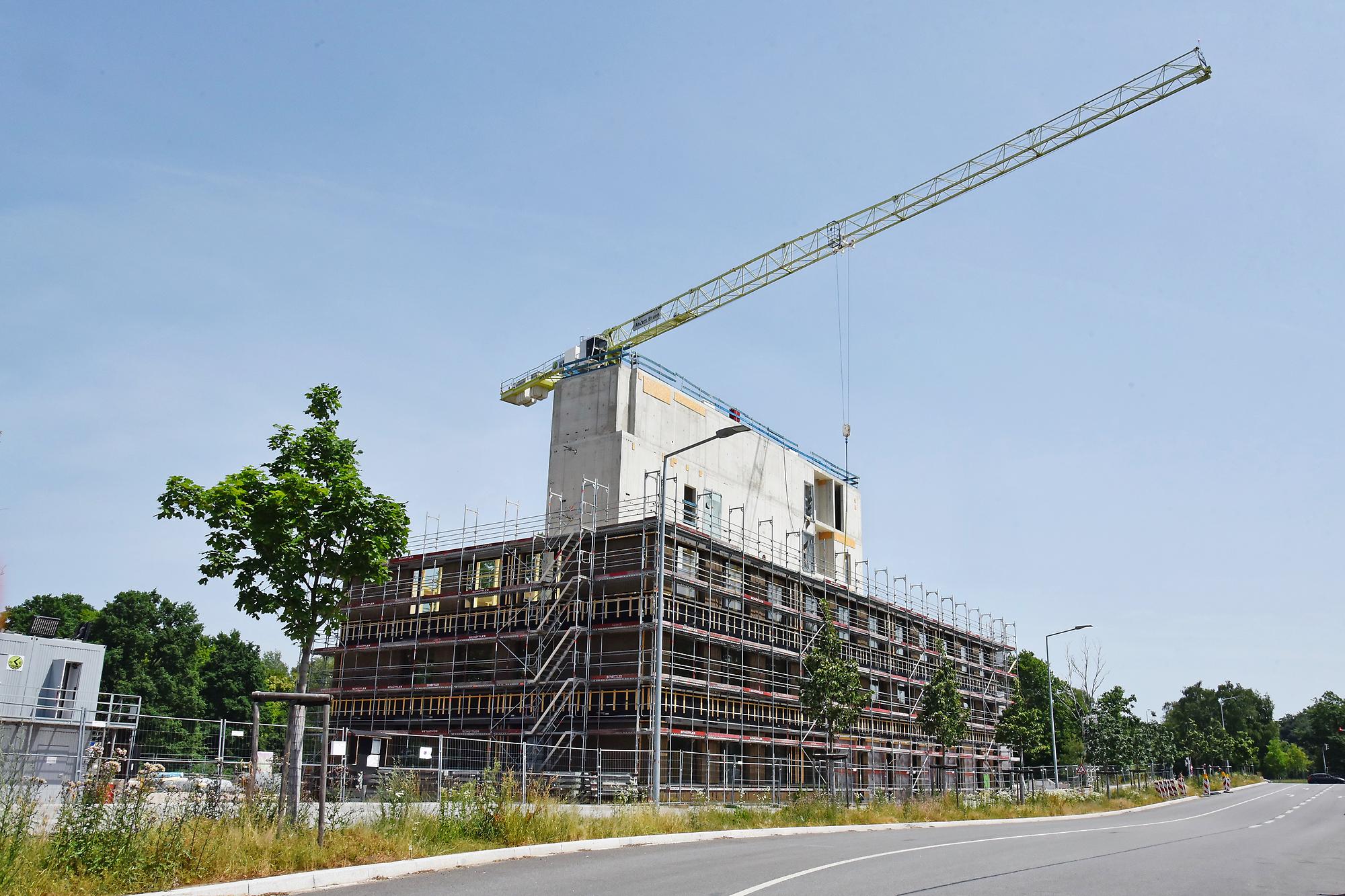 Bau Campus der Technischen Universität Nürnberg 