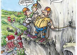 Cartoon WiM 2012|05 – Neulich in der Fränkischen Schweiz