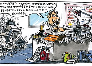 Cartoon WiM 2006|11 – Revolutionärer Systemwechsel