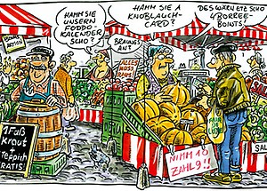 Cartoon WiM 2009|10 – Marketing-Offensive am Hauptmarkt