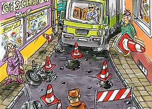 Cartoon WiM 2011|03 – Mobilitätsgarantie