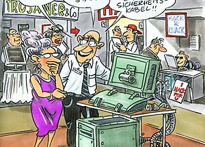 Cartoon WiM 2012|11 – Sicherheit geht vor