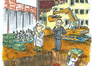Cartoon WiM 2014|12 – Nürnberger Urgestein
