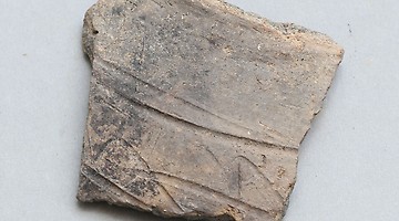 Tonscherbe aus dem Jahr 850