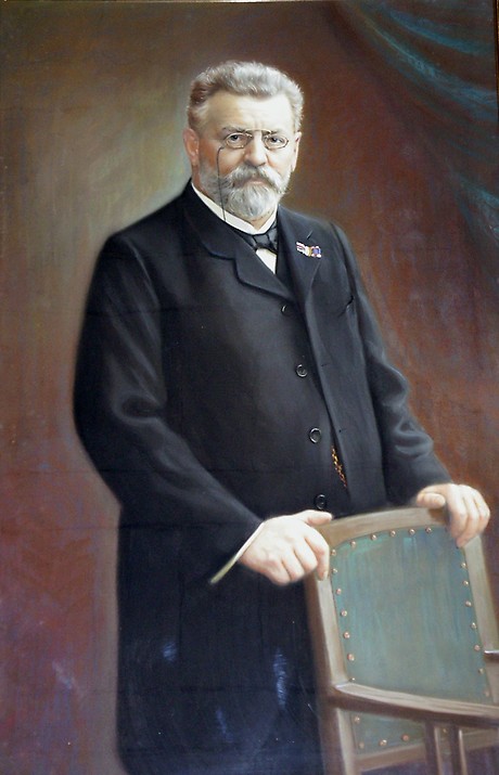 Der Erlanger Bürstenfabrikant Kommerzienrat Emil Kränzlein (1850-1936).