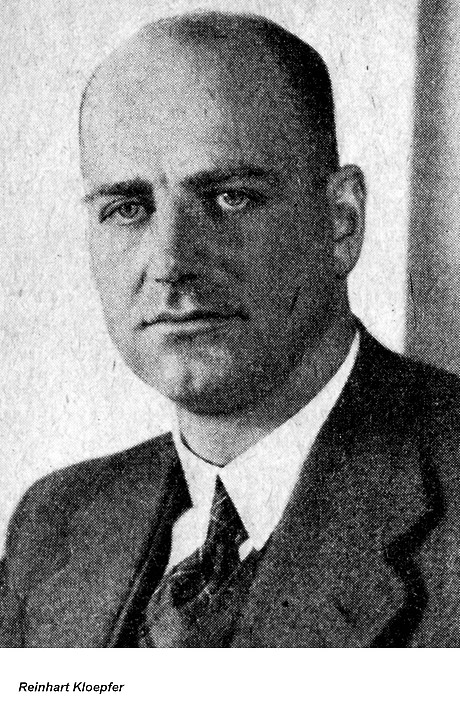 Reinhart Kloepfer, erster Präsident der IHK für München und Oberbayern nach dem Zweiten Weltkrieg (1945-1952).