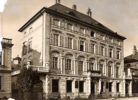 Geschäftshaus der Kunsthandlung Julius Böhler in der Brienner Straße, um 1910.(Foto: BWA)