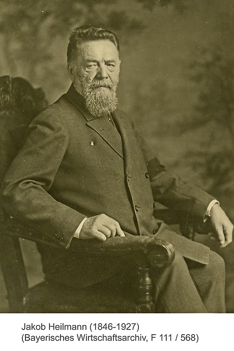 Der Bauunternehmer und Kommerzienrat Jacob Heilmann (1846-1927)(Foto: BWA)