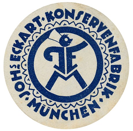 Warenzeichen der Konservenfabrik Johannes Eckart, 1925(Foto: BWA).