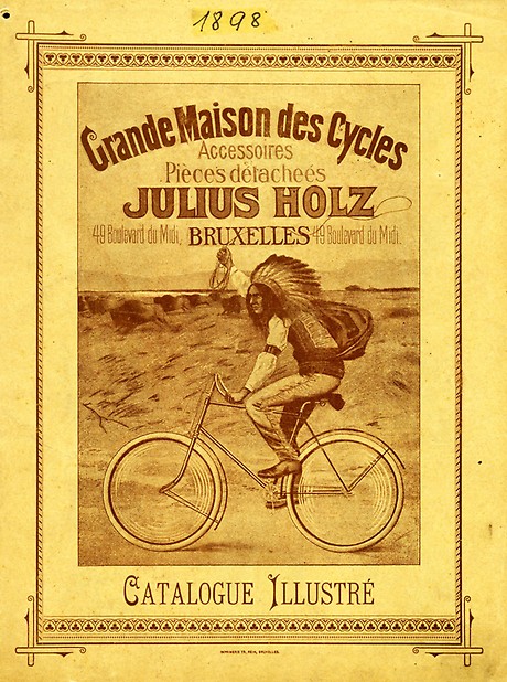 Katalog des zunächst in Brüssel, später in München beheimateten Fahrradgroßhänd-lers Julius Holz, 1898(Foto: BWA)