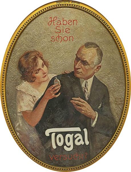 Togal-Werbung aus den 1920er-Jahren. (Foto: BWA)