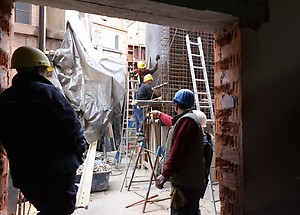 Baufortschritt Haus der Wirtschaft Bild 5975