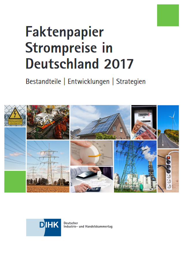 Faktenpapier: Strompreise in Deutschland 2017 