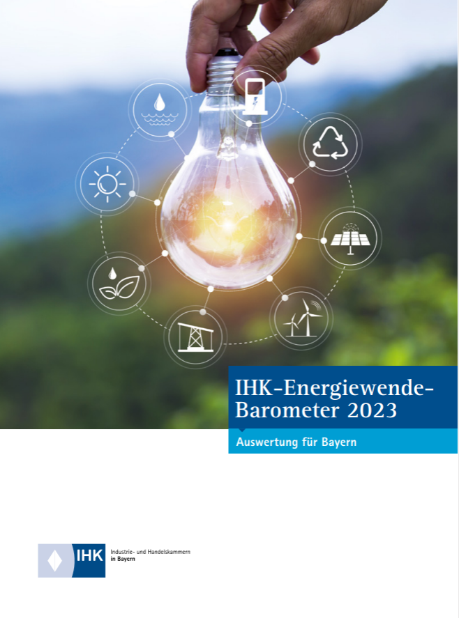 IHK-Energiewendebarometer 2023 - Auswertung für Bayern