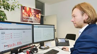 Mathias Muszala, Berater Zins-, Währungs- und Rohstoffmanagement bei S-International Nordbayern.