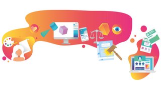 Illustration für das EU-Design-Recht.