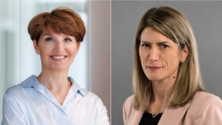 Dr. Astrid Fontaine (links) und Celia Pelaz (rechts).