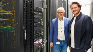 Die Geschäftsführer der Bisping & Bisping GmbH & Co. KG in Lauf, Johannes Bisping (l.) und Jan-Philipp Becker.