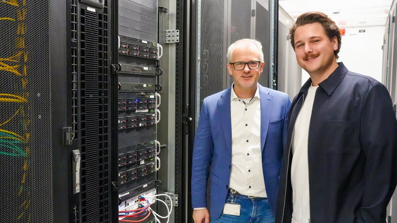 Die Geschäftsführer der Bisping & Bisping GmbH & Co. KG in Lauf, Johannes Bisping (l.) und Jan-Philipp Becker.