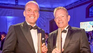Jochen Geis und Hans Wolfgang Geis (von links)