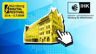 Die IHK auf dem Nürnberg Digital Festival (Logo-Collage)