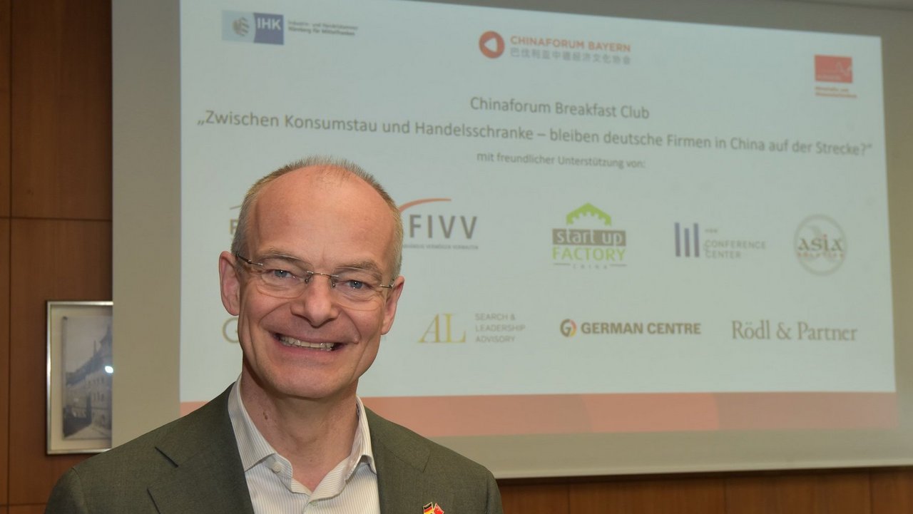 Christian Sommer, Chairman des German Centre Shanghai.