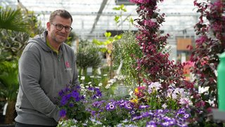 Geschäftsführer Dieter Radloff vom Gartencenter Radloff