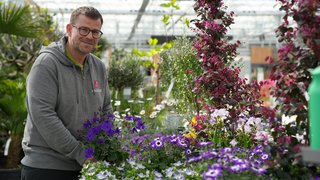 Geschäftsführer Dieter Radloff vom Gartencenter Radloff