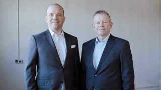 Jochen Geis und Hans-Wolfgang Geis (v. l.), die Geschäftsführer der Geis-Gruppe