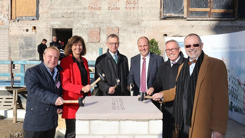 Haus der Wirtschaft Grundsteinlegung