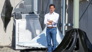 Dr. Marcus Höfken, Gründer und Vorstandsvorsitzender der Invent Umwelt- und Verfahrenstechnik AG in Erlangen