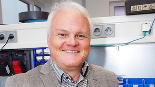 Matthias Bäuerle, Geschäftsführer der Autarctech GmbH in Burgoberbach.