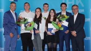 Übergabe der IHK-Abschlusszeugnisse am 30.Juli 2025 in Gremsdorf