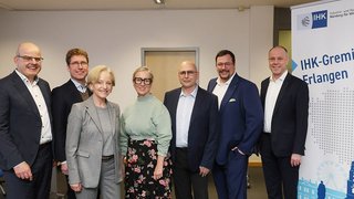 Konstituierenden Gremiumssitzung am 27. Januar 2025 des neuen IHK-Gremiums Erlangen